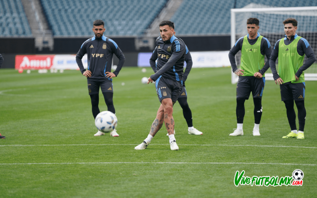 Selección Argentina se prepara para amistosos en EUA