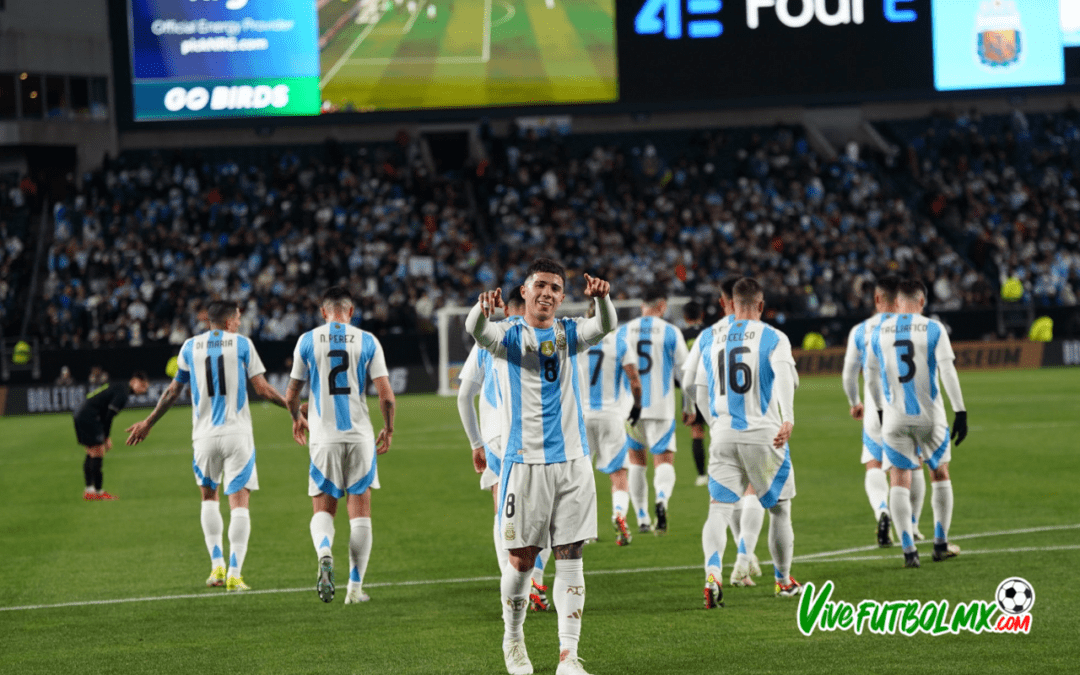 Goleó Argentina a El Salvador en Philadelphia