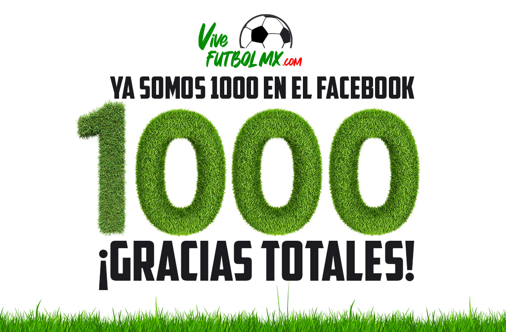 ¡Ya somos 1K en Facebook!