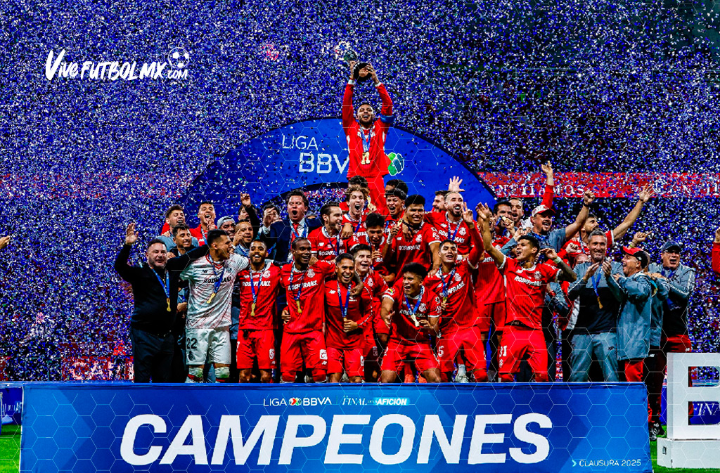 Toluca Campeón Liga MX Torneo Clausura 2025
