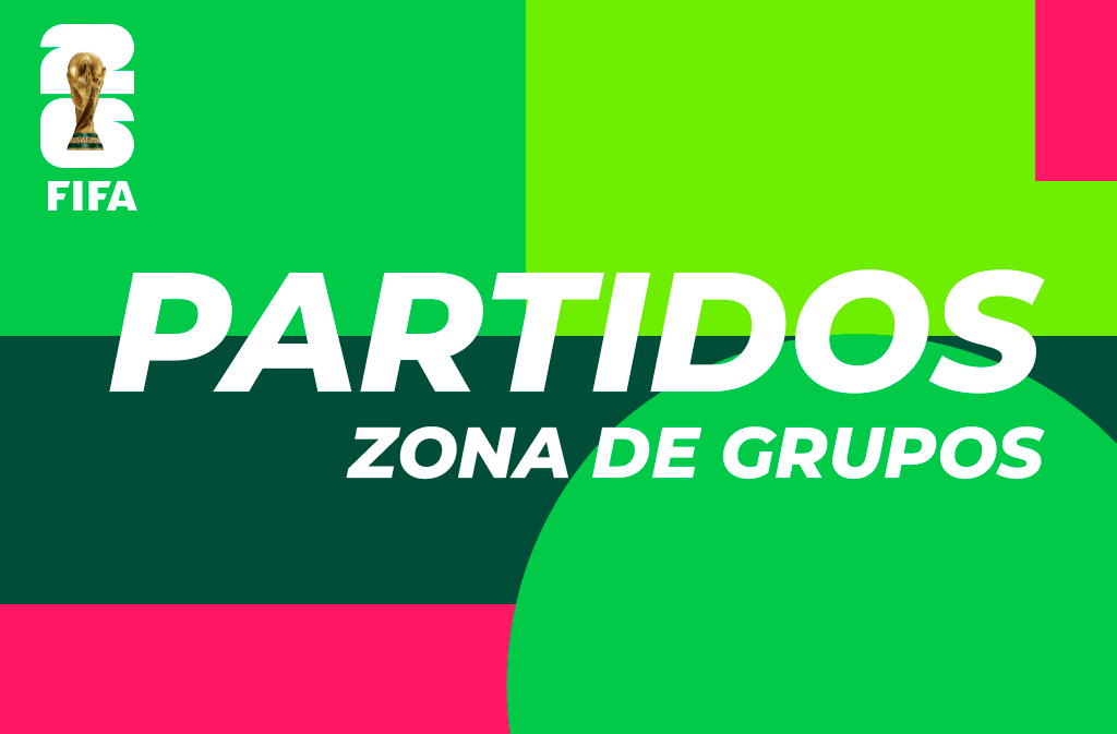 Fecha y sede de PARTIDOS MUNDIAL 2026