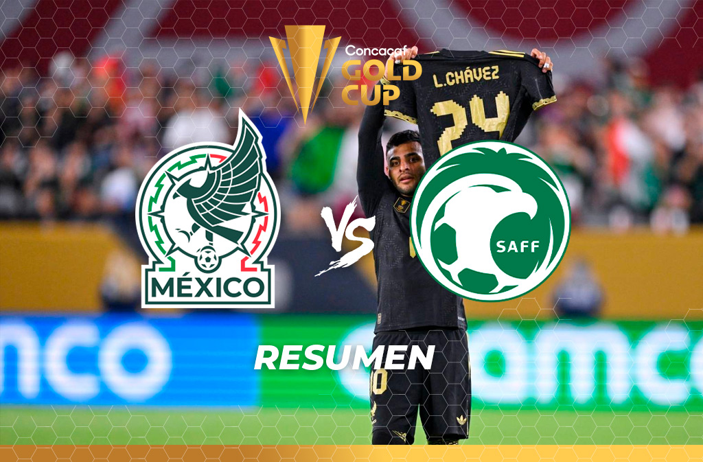 México vs Arabia Saudita – Copa de Oro 2025 – Resumen