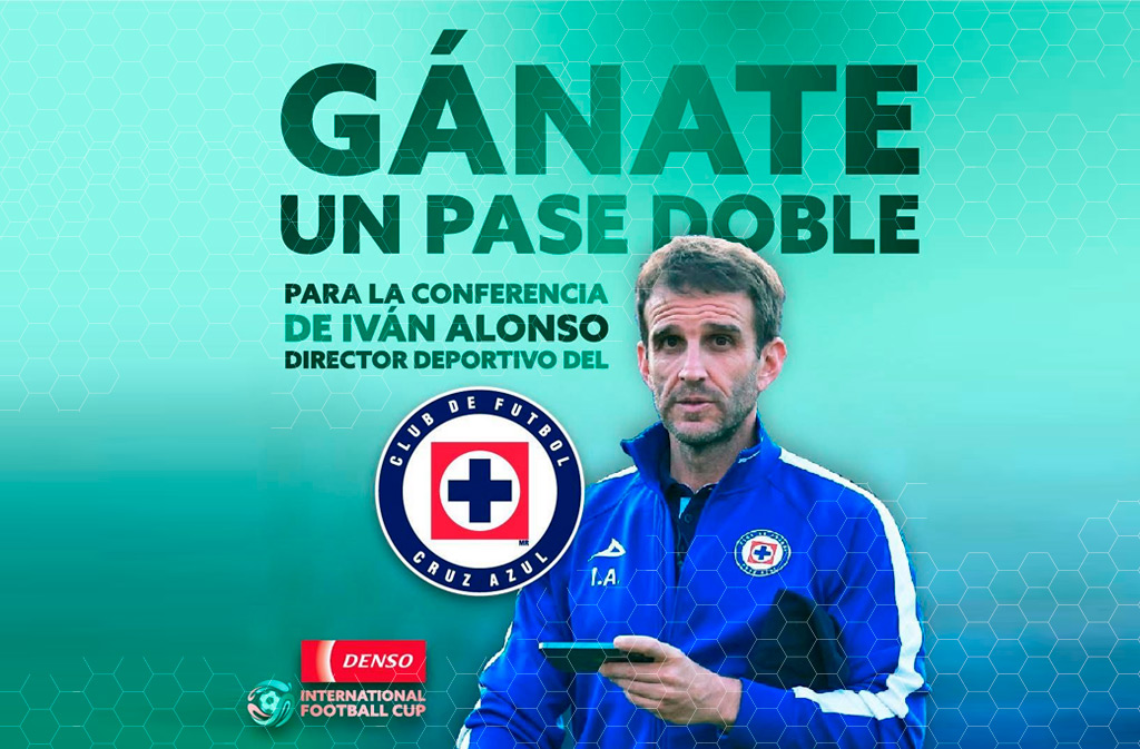 Gana un PASE DOBLE para conferencia de Iván Alonso
