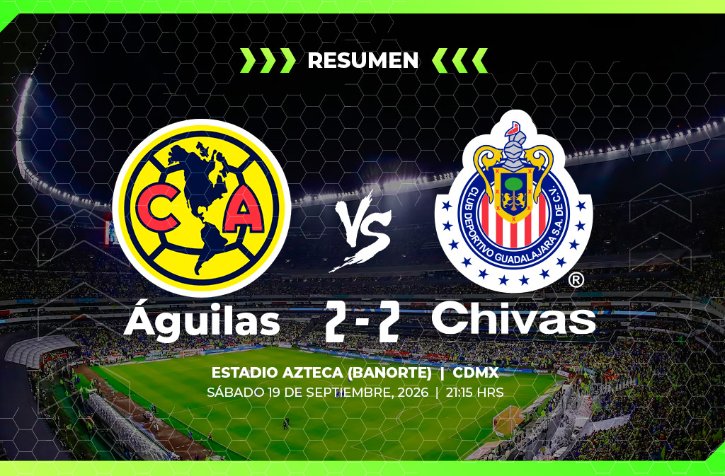Águilas vs Chivas – 19 sep 2026