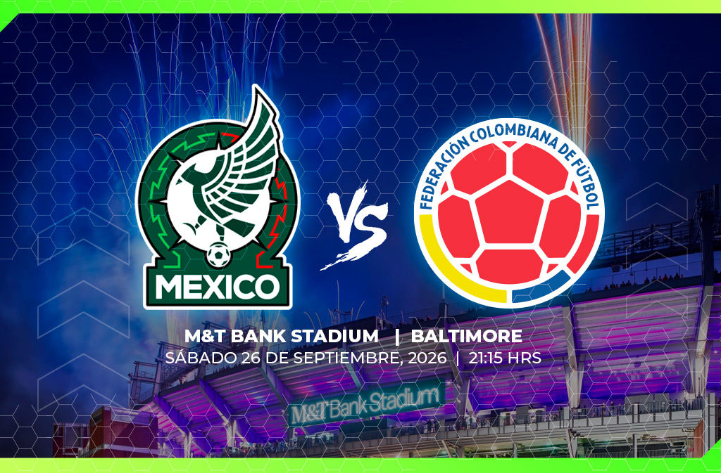 México vs Colombia – 26 – sep 2026
